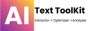 AI-text extractors and optimizer