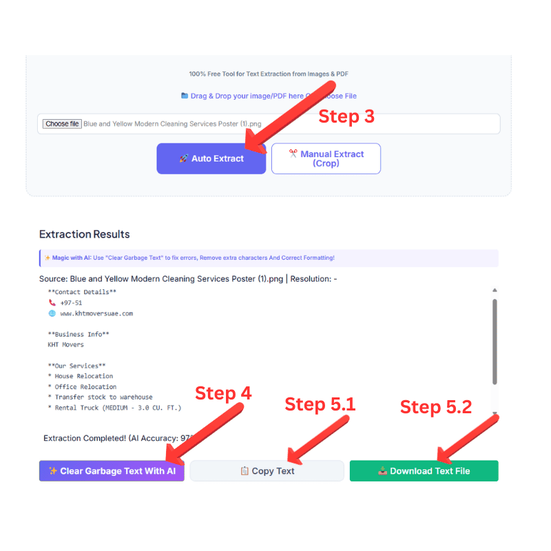 ai image pdf to text extractor preview