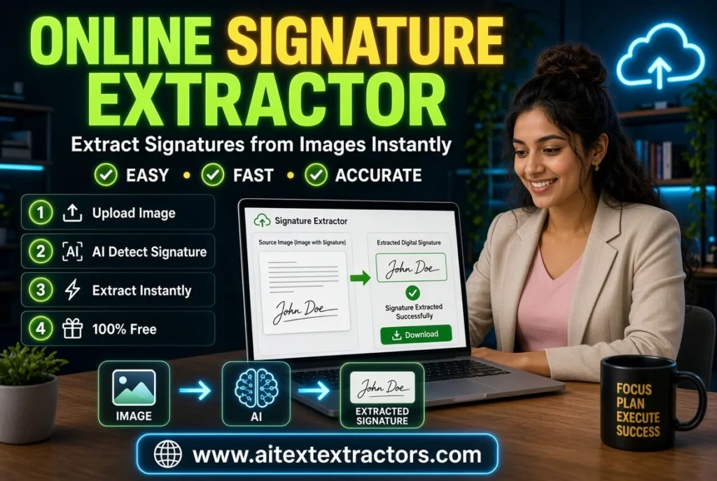online signature extractor free