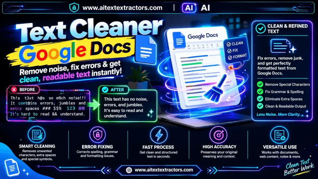 text cleaner google docs