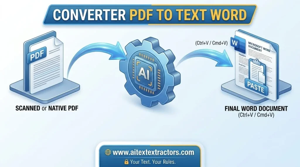 converter pdf to text word