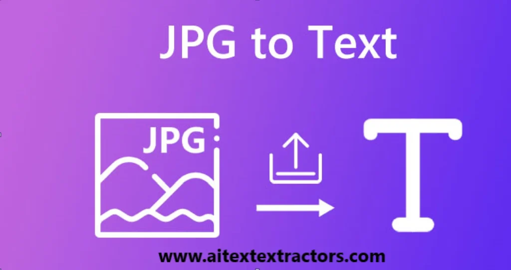 convert jpeg to text
