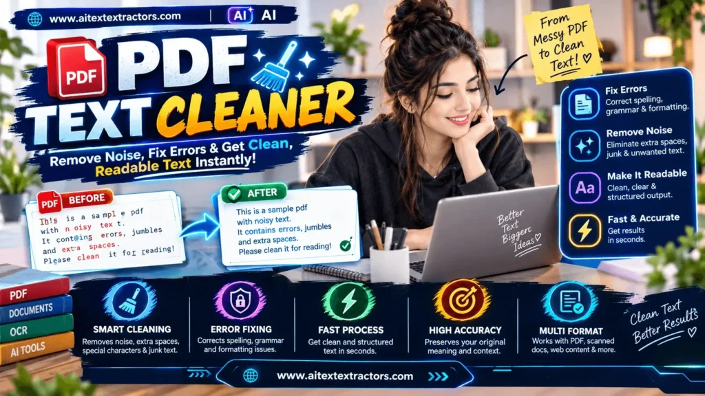 PDF text cleaner