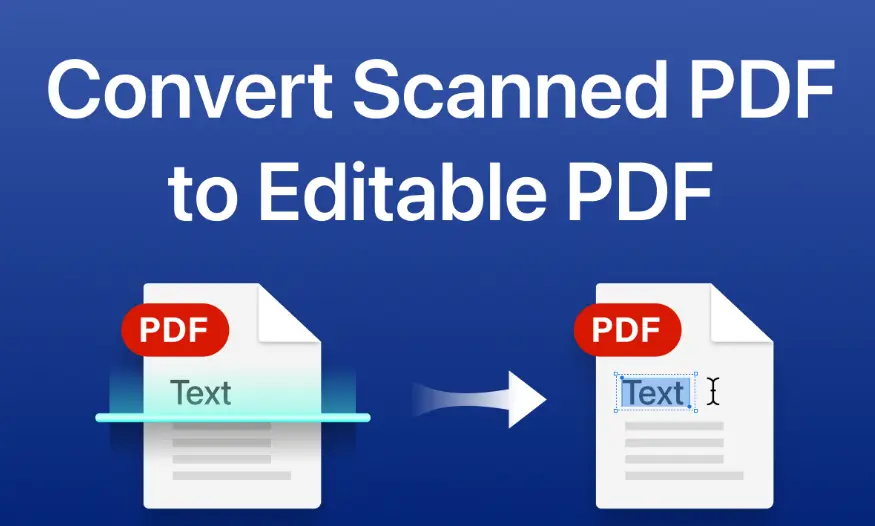 scanned pdf to text converter