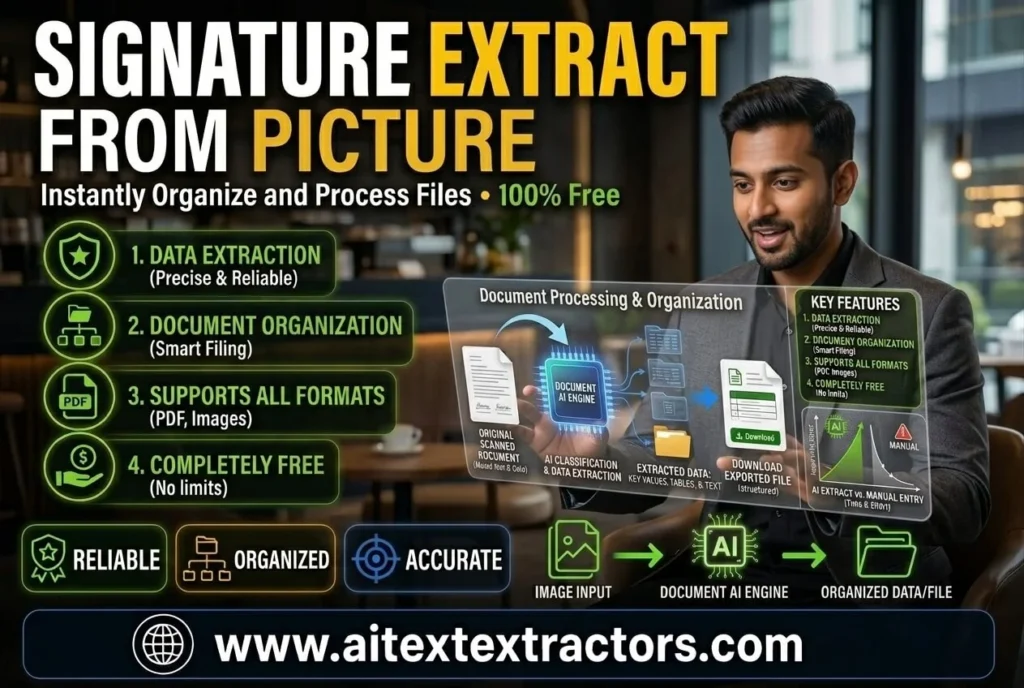 signature extractor from picture
