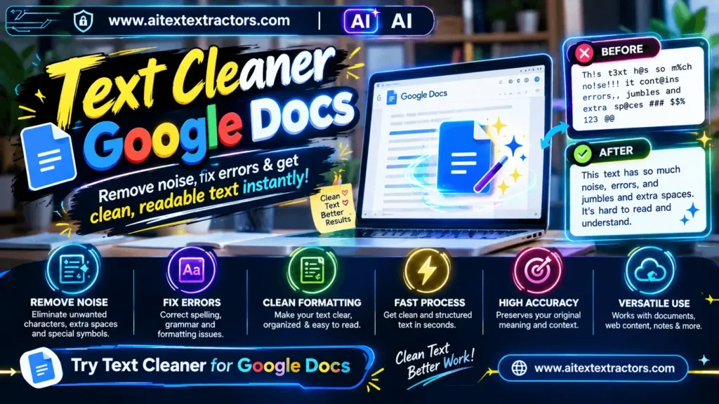 text cleaner google docs